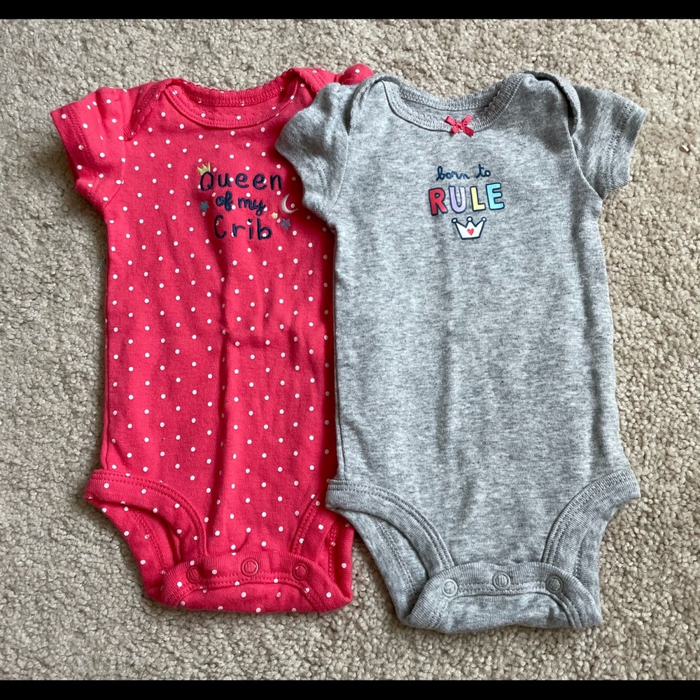 Carter’s Newborn Onesies